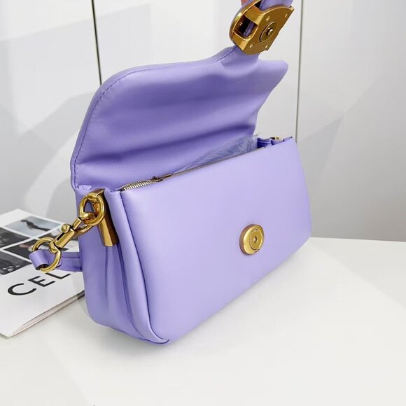 Coach Lavender Shoulder Bag - Picture 7 of 8